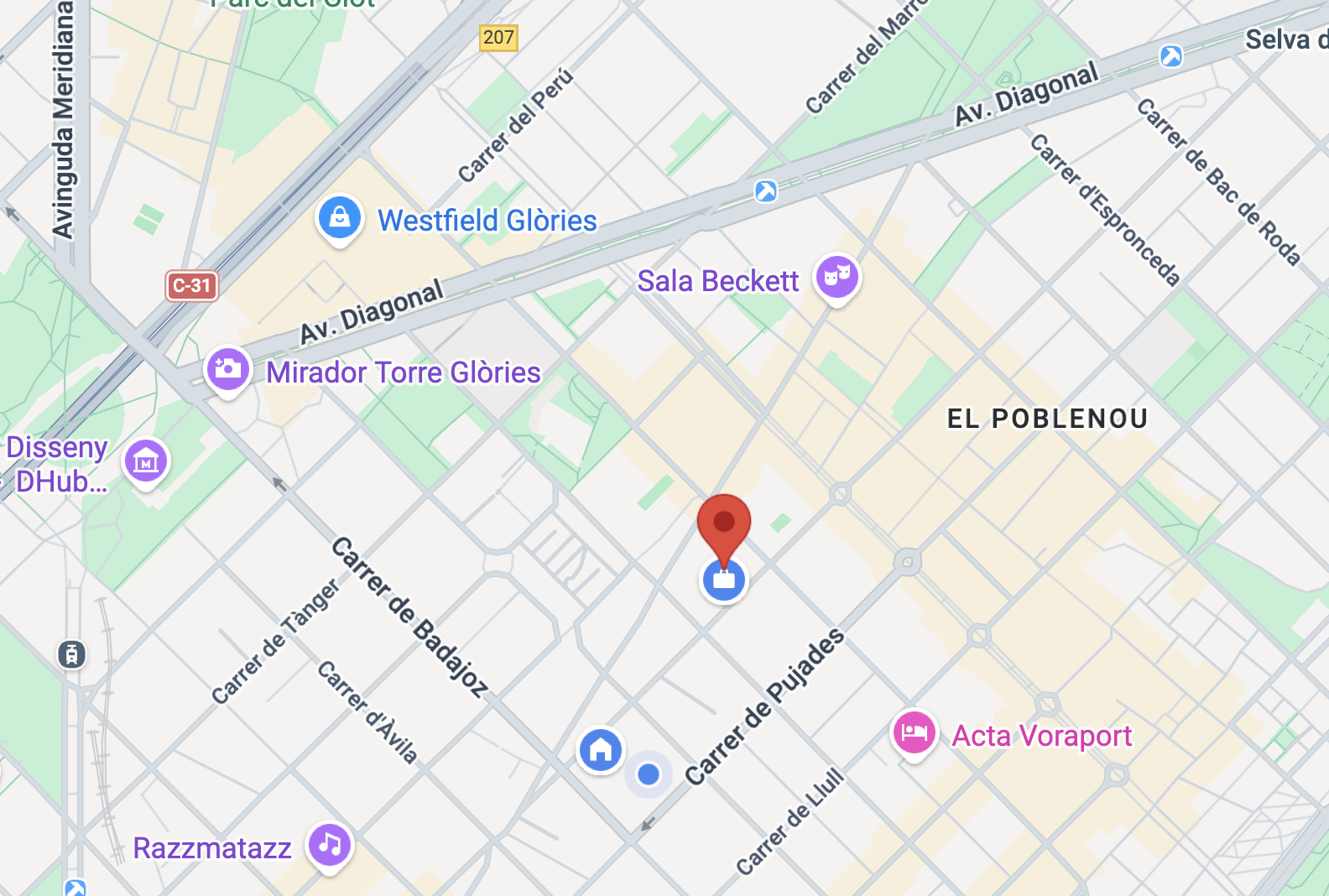 Research Marks Analytics location map